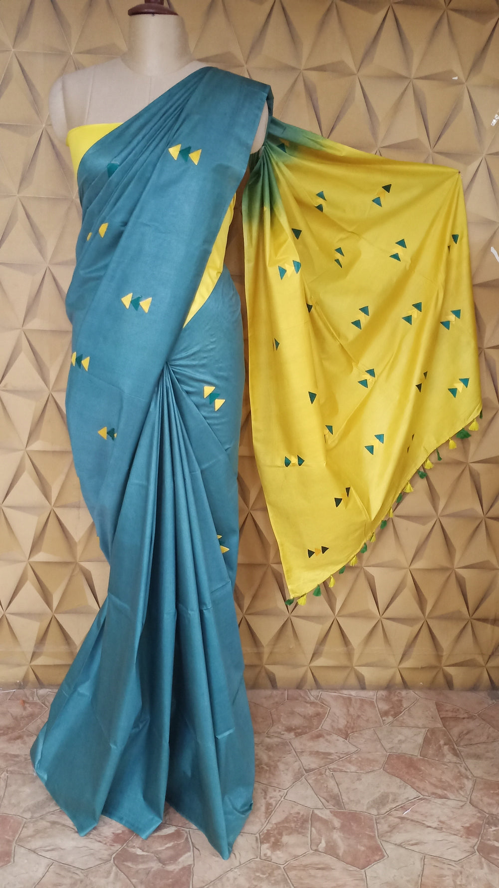 Soft silk embroidery saree SILK ZONE