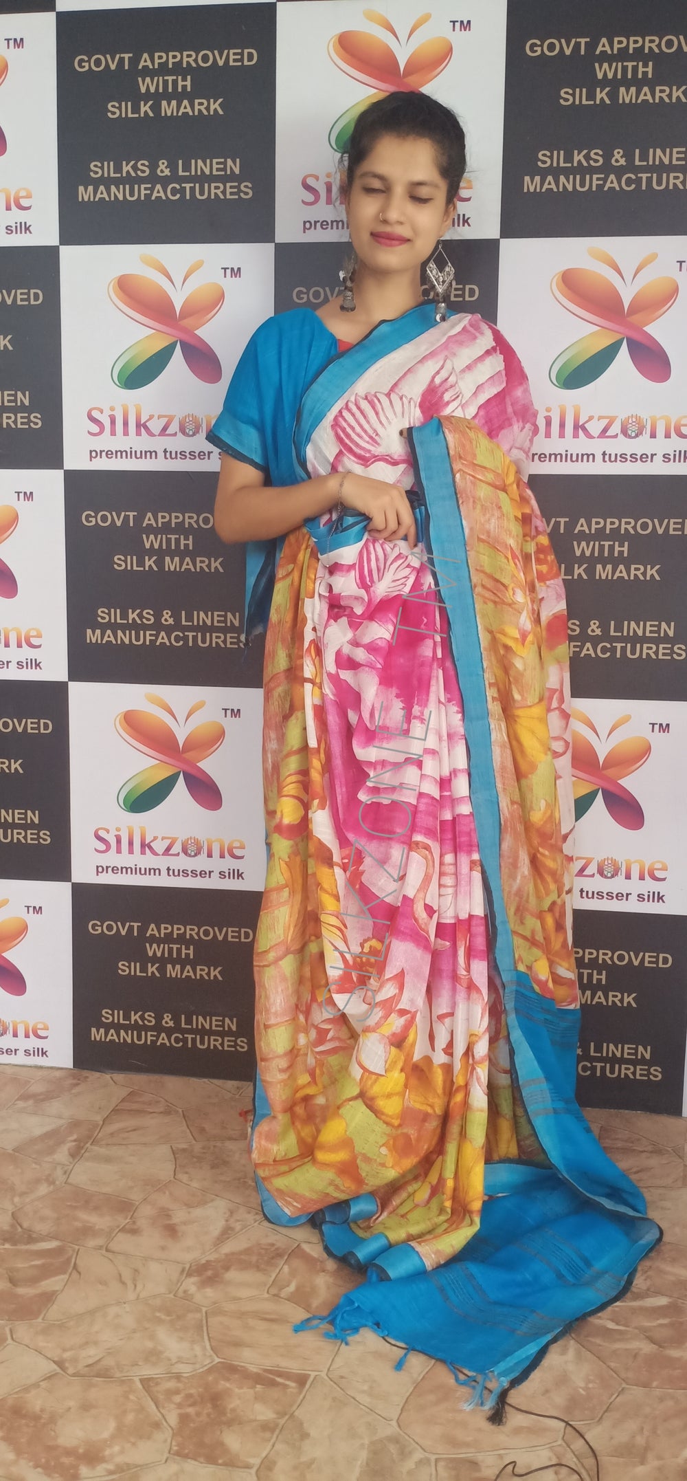 Citton Linen Saree SILK ZONE