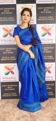 Soft silk jacquard border saree SILK ZONE