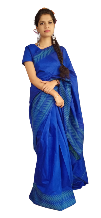 Soft silk jacquard border saree SILK ZONE