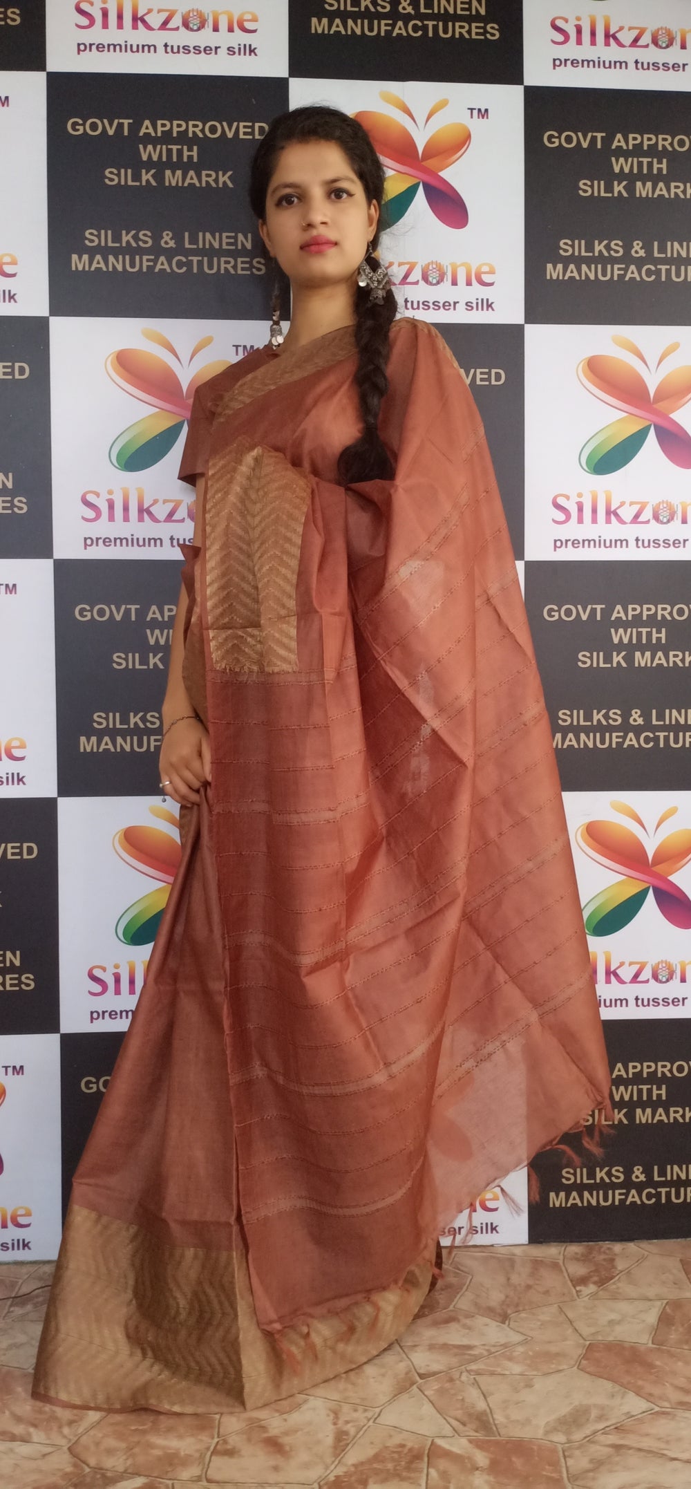 Soft silk jacquard border saree SILK ZONE