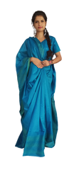 Soft silk jacqurad border saree SILK ZONE