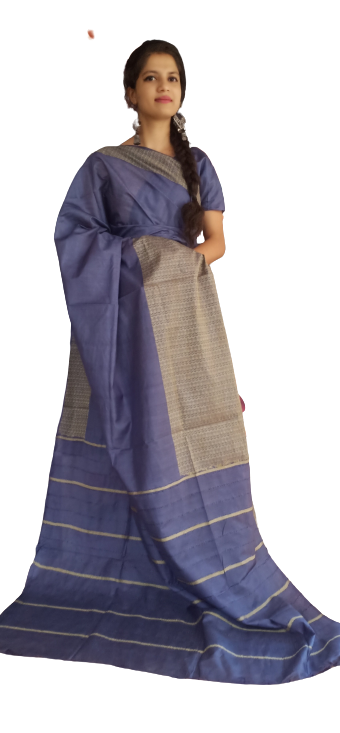 Soft silk jacquard border saree SILK ZONE