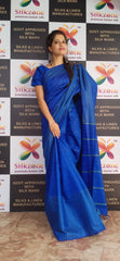 Soft silk jacquard border saree SILK ZONE