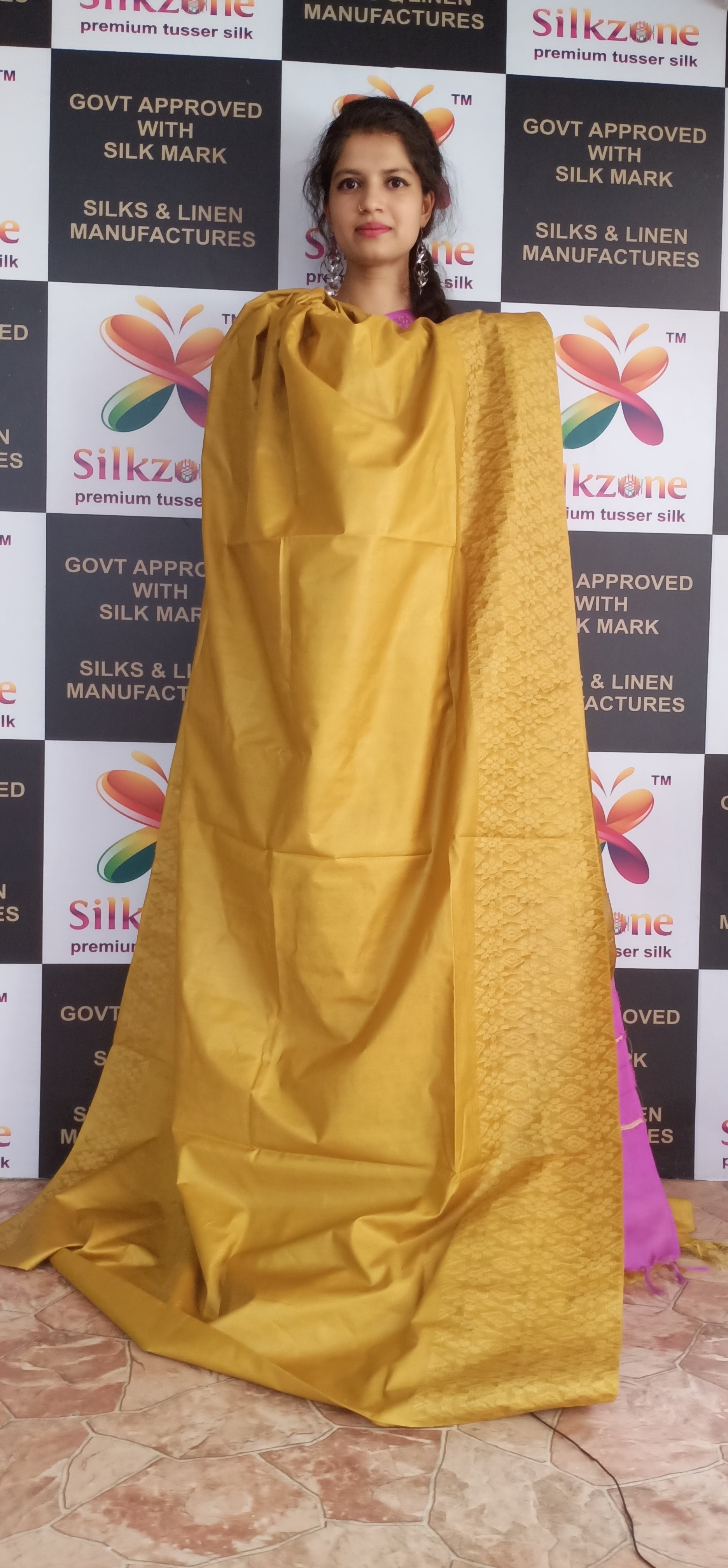 Soft silk jacquard border saree SILK ZONE