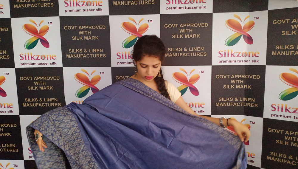 Soft Silk jacquard border saree SILK ZONE