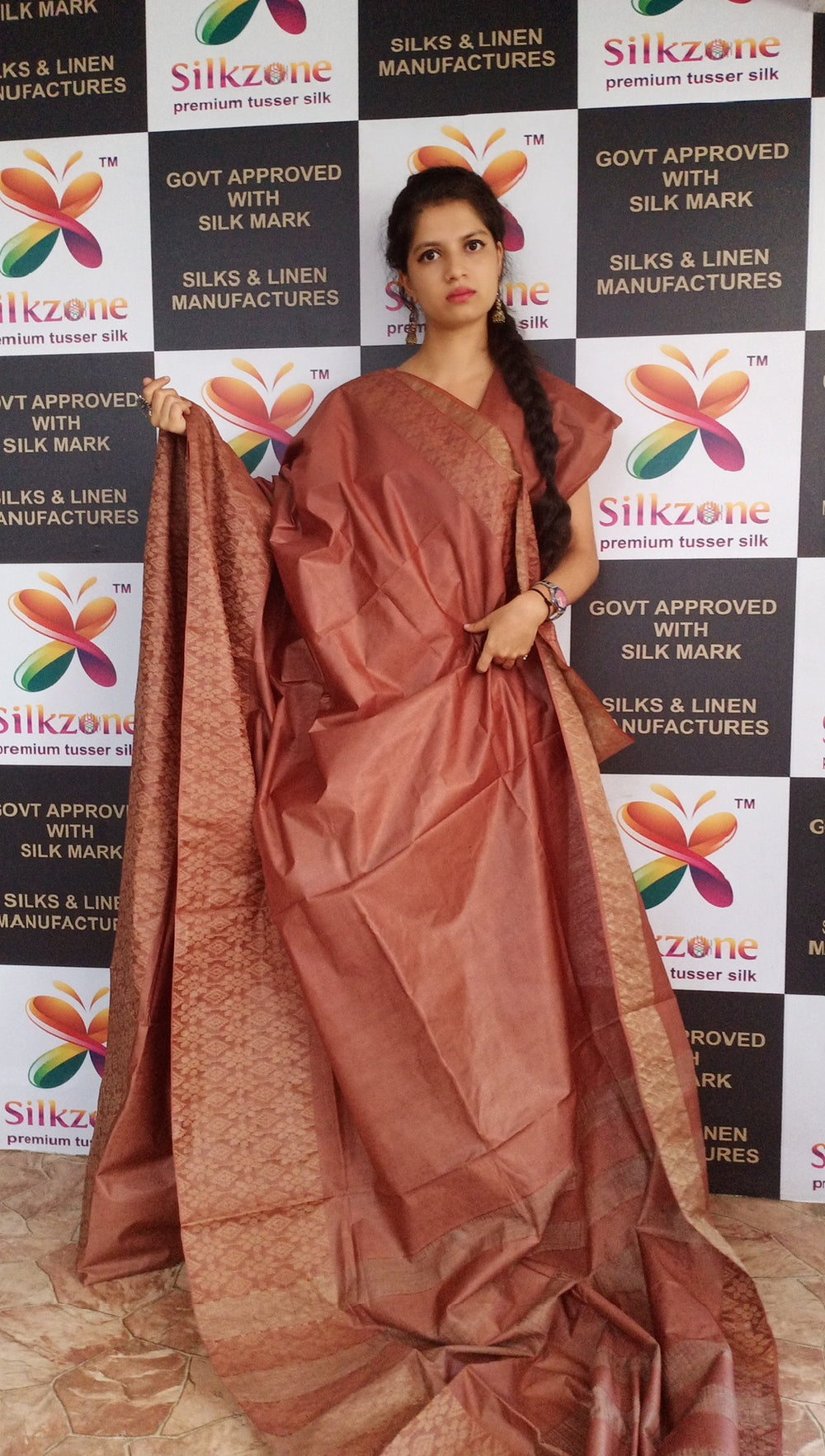 Soft Silk jacquard border saree SILK ZONE