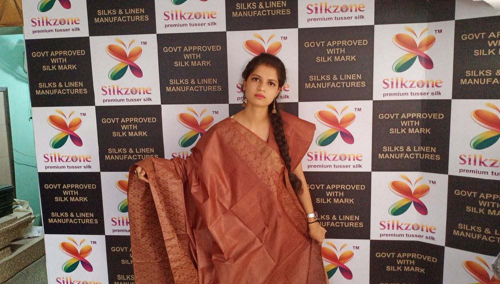 Soft Silk jacquard border saree SILK ZONE