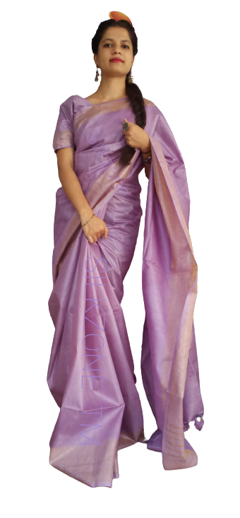 Tussar Munga Silk Saree SILK ZONE