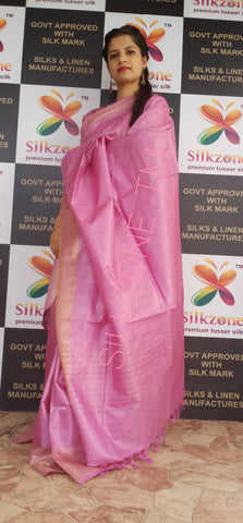 Tussar Munga Silk Saree SILK ZONE