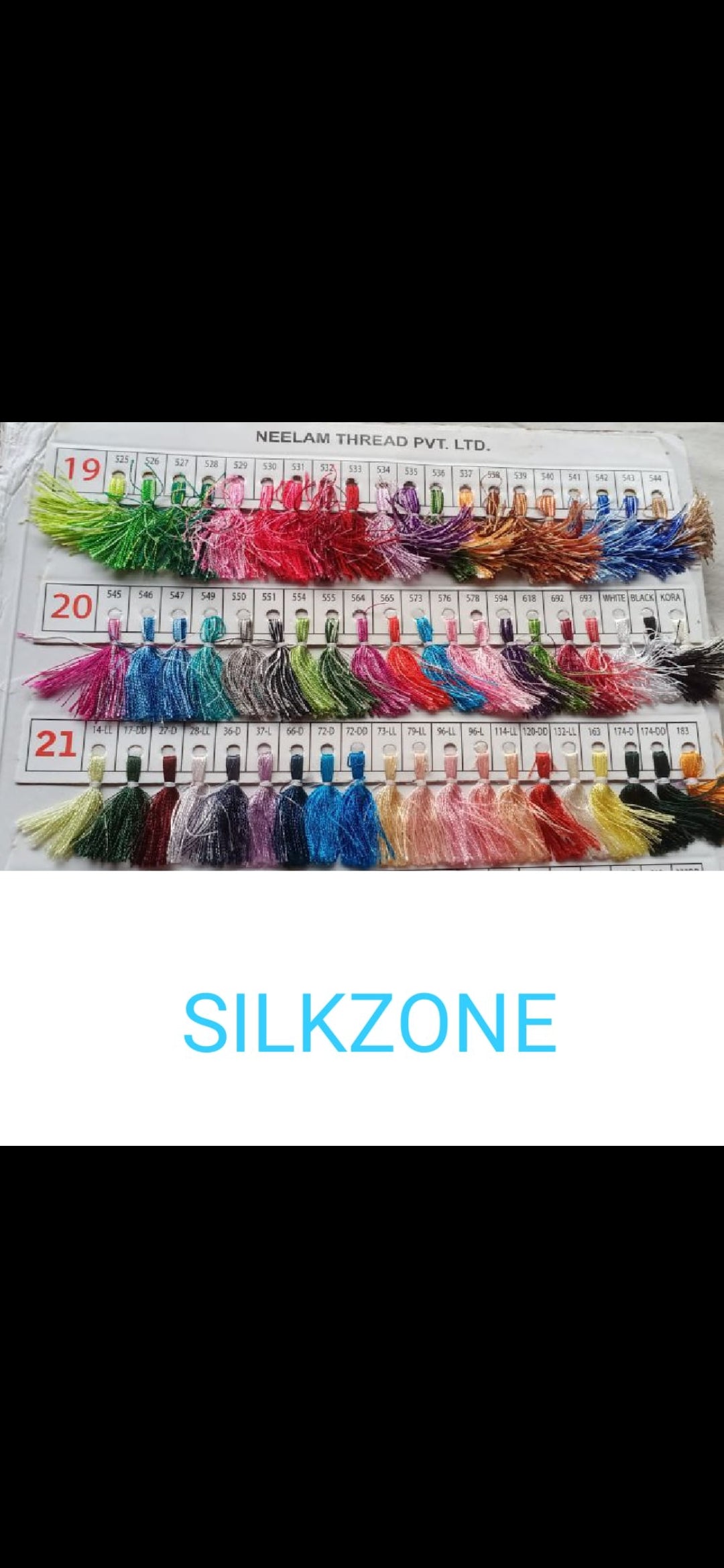 NEELAM COLOUR CHART SILK ZONE COLOUR CHART SILK ZONE