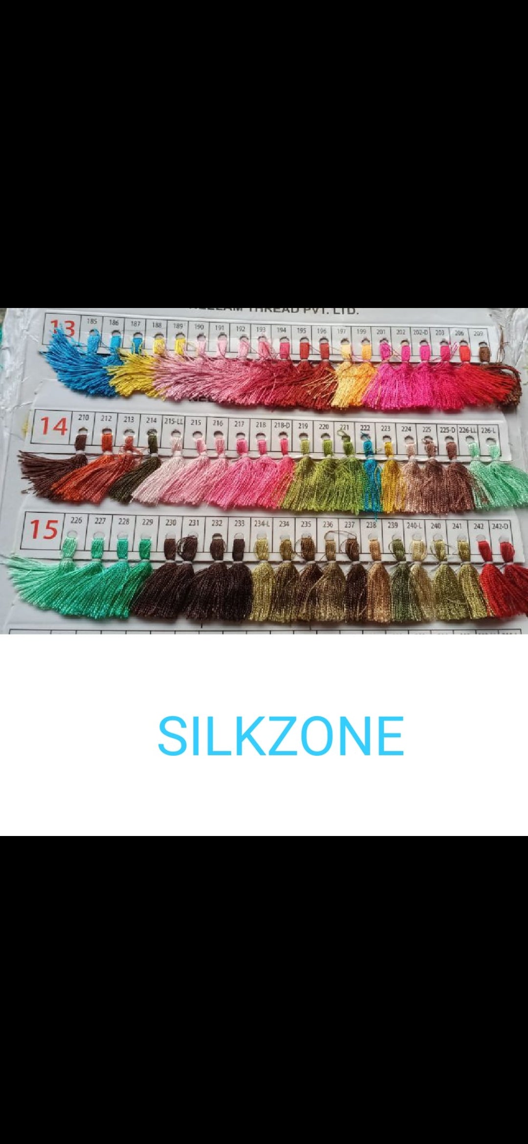 NEELAM COLOUR CHART SILK ZONE COLOUR CHART SILK ZONE