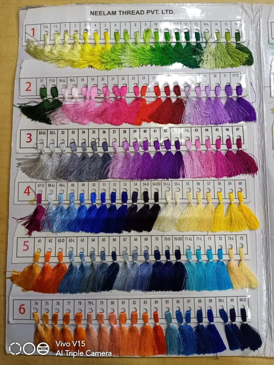 Tussar silk embroidery saree silkzon.in