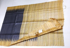 Tussar ghicha handloom silk SILK ZONE