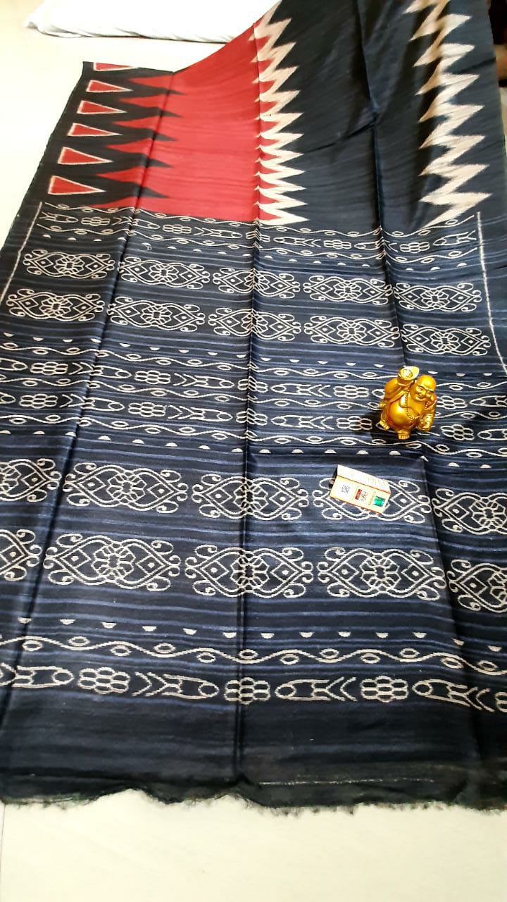 Tussar ghicha handloom silk saree SILK ZONE