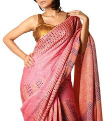 Linen Handloom Khantha  Weaving SILK ZONE