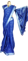 Khadi Linen Fancy Butta  Sarees SILK ZONE