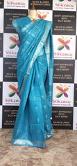 Khadi Linen Fancy Butta  Sarees SILK ZONE