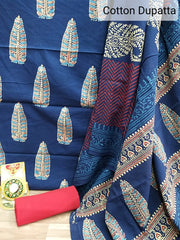 Pure Cotton Suit With Hand Batik Print SILK ZONE