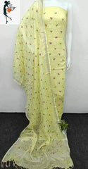 Linen Embroidery Dress SILK ZONE
