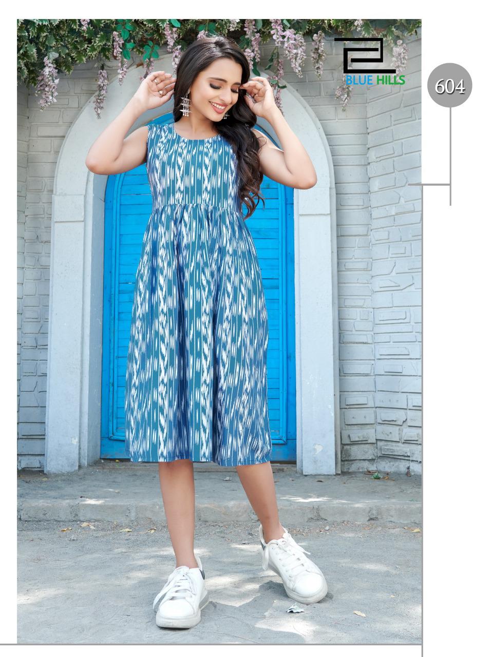 Ikkat Print Dress SHREE