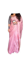 Pure Linen Saree M J HANDLOOM