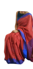Pure Linen Saree M J HANDLOOM
