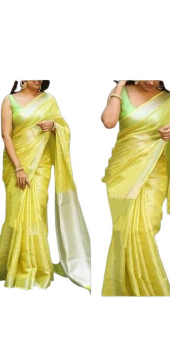 Pure Linen Saree M J HANDLOOM