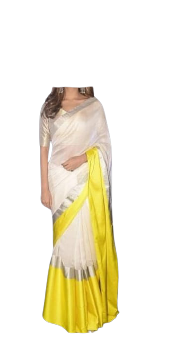 Pure Linen Saree M J HANDLOOM