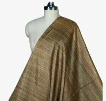 Tussar Ghicha Silk Fabric M J HANDLOOM