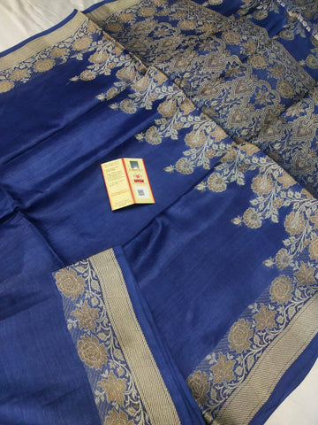 Pure Tussar Kosa Silk Saree Kosa Silk Center