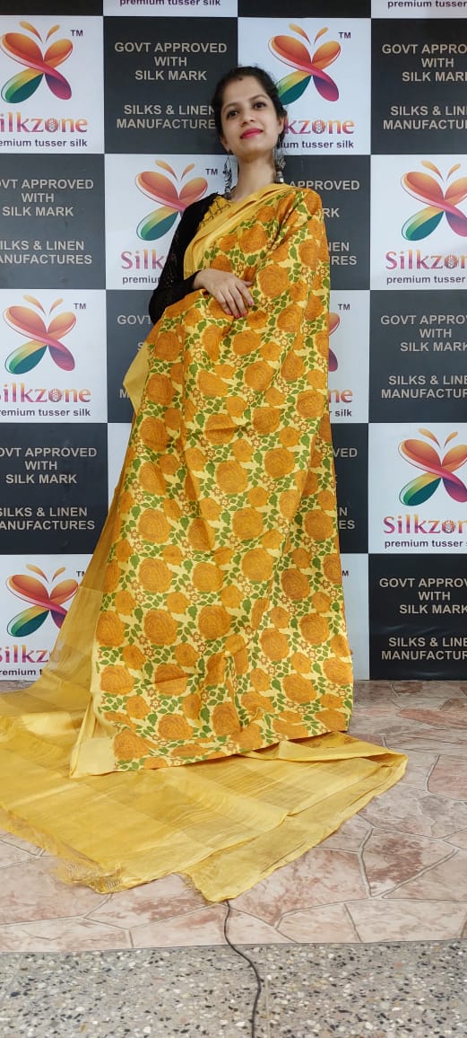 Organza Model Silk Saree SILK ZONE