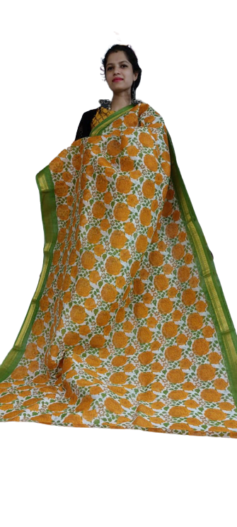 Organza Silk Linen Saree SILK ZONE