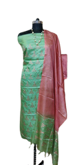 Tussar Silk Embroidery Suit SILK ZONE