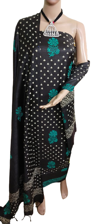 Soft Silk Print Dress SILK ZONE