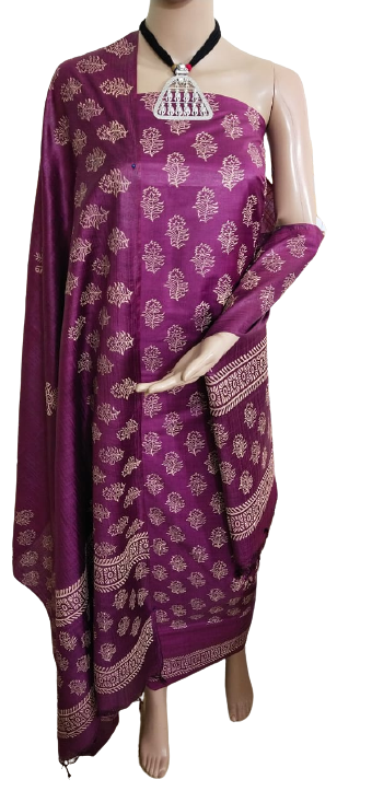 Soft Silk Print Dress SILK ZONE