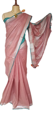 Khadi Linen Saree SILK ZONE
