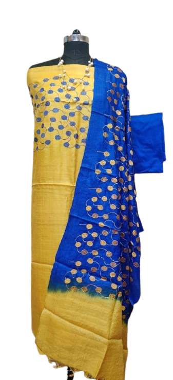 Pure Tussar Silk Suit SILK ZONE