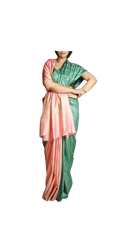 Soft Silk Stripes Saree  With Exclusive Offer Buy 1 and Get 1 free SILK ZONE