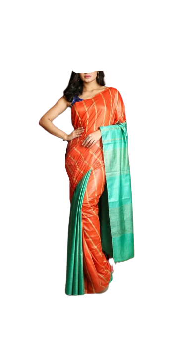 Soft SilK Stripes Saree With Exclusive Offer Buy 1 and Get 1 free SILK ZONE