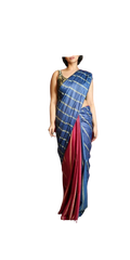 Soft SilK Stripes Saree With Exclusive Offer Buy 1 and Get 1 free SILK ZONE