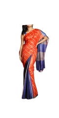 Soft Silk Stripes Saree  With Exclusive Offer Buy 1 and Get 1 free M J HANDLOOM