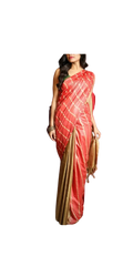 Soft Silk Stripes Saree  With Exclusive Offer Buy 1 and Get 1 free M J HANDLOOM