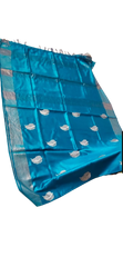 Organza Silk Saree M J HANDLOOMS