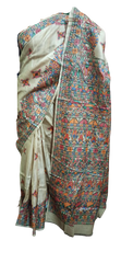 Pure Tussar Silk print saree
