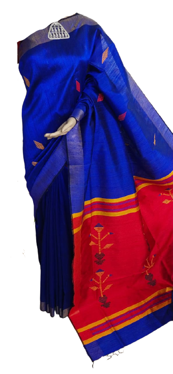 Tussar Dupion Silk Saree SILK ZONE