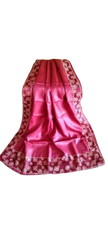 Tussar Silk Hand Embroidery Cutwork SILKZONE