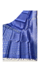 Organza Linen Cutwork Saree M J HANDLOOM
