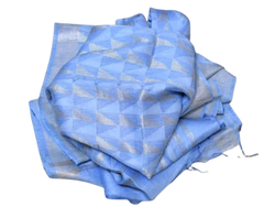 Organza Linen Cutwork Saree M J HANDLOOMS