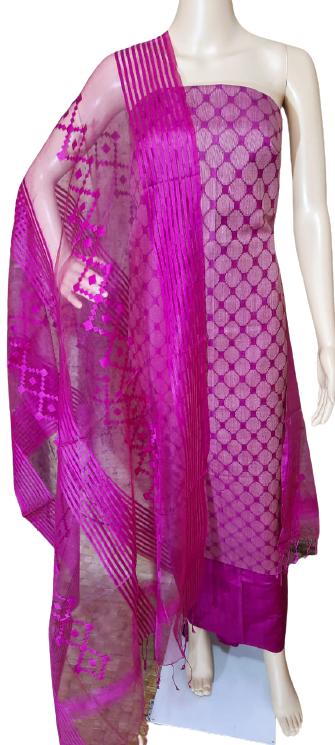 Soft Silk Suit M J HANDLOOM